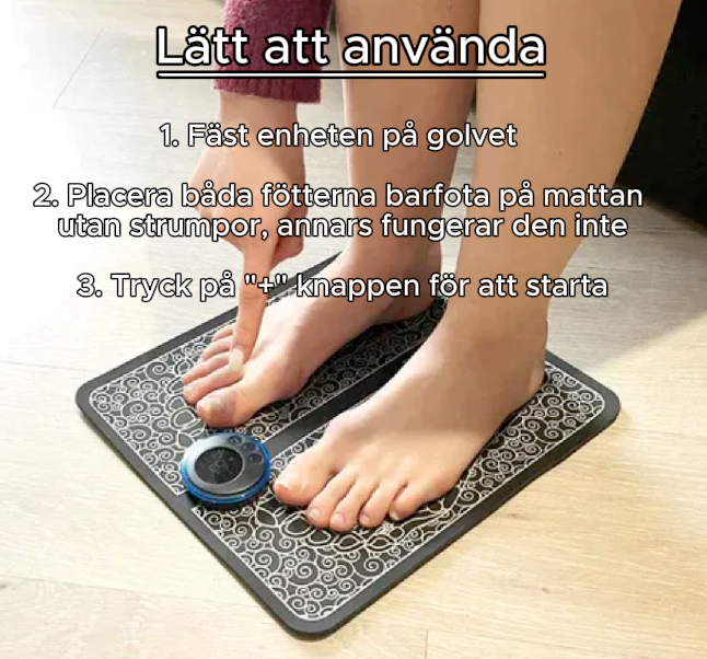 MevoPulse™ - Banbrytande NMES-fotmassage som främjar blodcirkulation och vätskeflöde