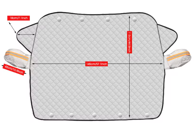 Premium Vindruteskydd – Komplett skydd för alla årstider