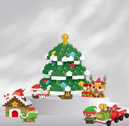 Jultomtens Byggklossar – 12 julfigurer för hela familjen