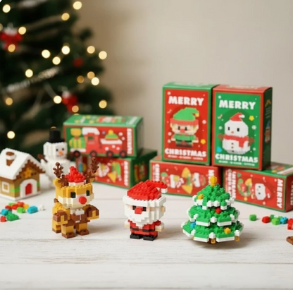 Jultomtens Byggklossar – 12 julfigurer för hela familjen