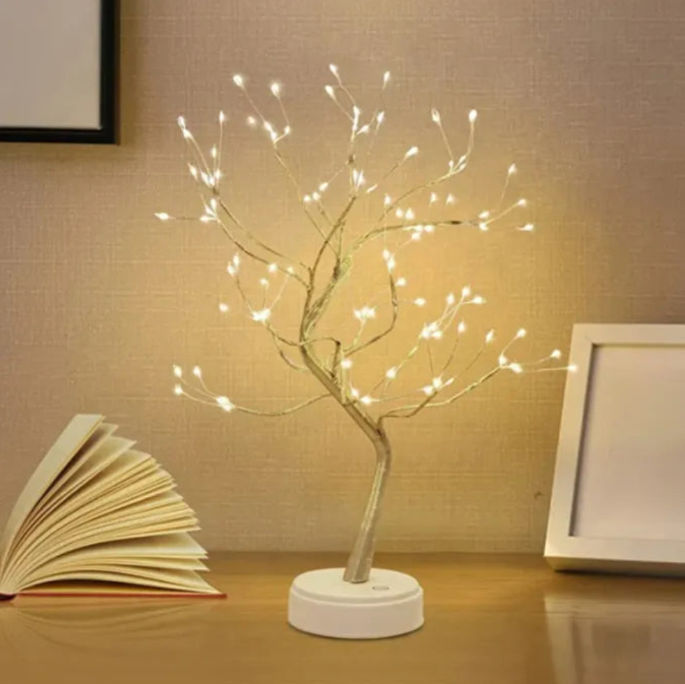 Ljusträd – julbelysning med varmvitt sken