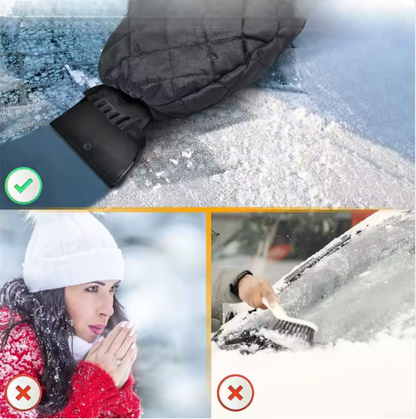 Isvante med Isskrapa – Skrapa is utan att frysa om händerna