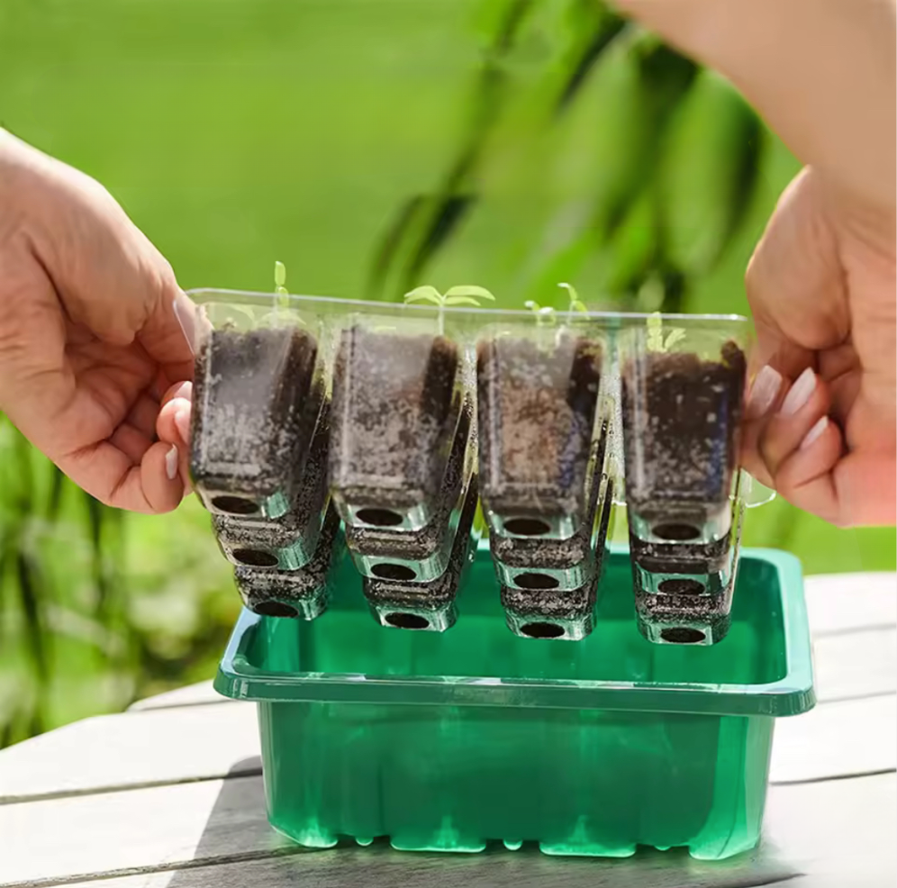 Smart inomhusodling med LED-ljus och ventilationssystem