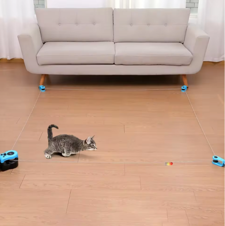 ActiveCat Interaktiv Kattleksak – Aktiverar, motionerar & roar din katt