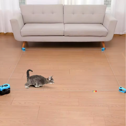 ActiveCat Interaktiv Kattleksak – Aktiverar, motionerar & roar din katt