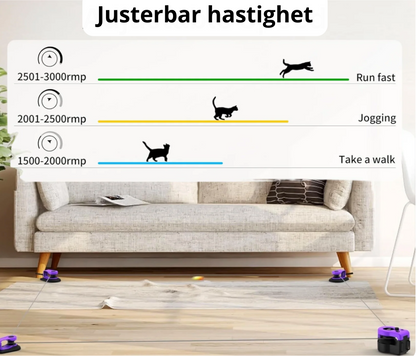 ActiveCat Interaktiv Kattleksak – Aktiverar, motionerar & roar din katt
