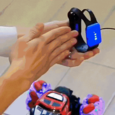 TurboTwist DualControl – Stuntbil med handstyrning och fjärrkontroll